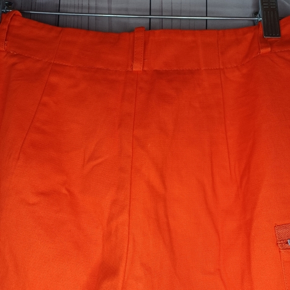 Nasty Gal Collection Women's Orange Cargo Pants - Picture 14 of 14